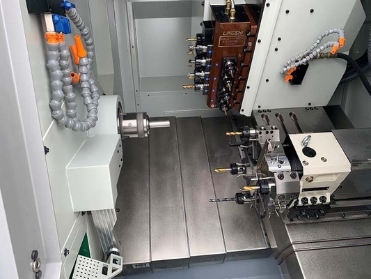 단일 도구 홀더 CNC 라트너 Sj-46yd CNC 턴링 프레싱 센터 라트너 기계 FANUC