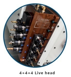 단일 도구 홀더 CNC 라트너 Sj-46yd CNC 턴링 프레싱 센터 라트너 기계 FANUC