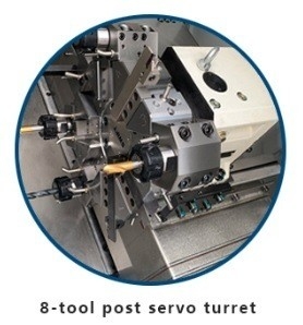 단일 도구 홀더 CNC 라트너 Sj-46yd CNC 턴링 프레싱 센터 라트너 기계 FANUC