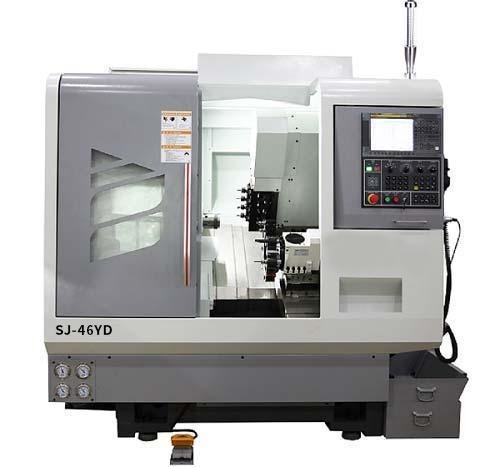 단일 도구 홀더 CNC 라트너 Sj-46yd CNC 턴링 프레싱 센터 라트너 기계 FANUC