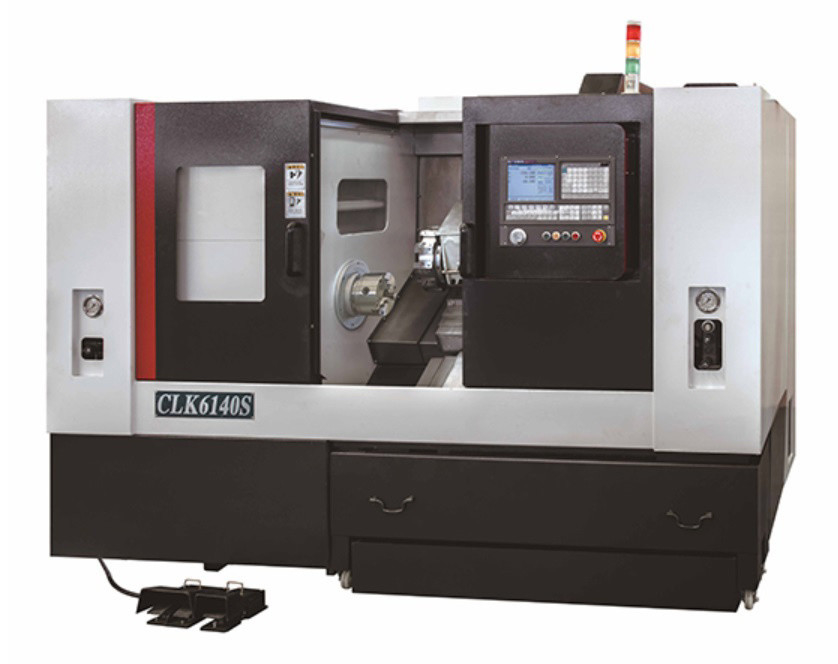 수평 기울기 가이드 레일 CNC 턴 머신 톱니 Clk6140s 판매 후 서비스